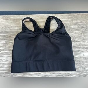 Black Sports Bra